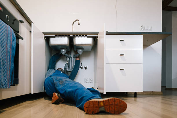 Professional Plumbing technician working in Chelmsford, MA